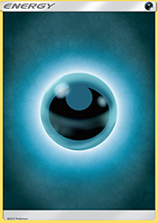 Darkness Energy Sun & Moon Pokemon Card