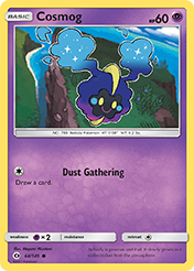 Cosmog Sun & Moon Pokemon Card