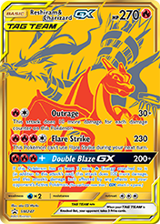 Card image - Reshiram & Charizard GX - SM247 from SM Black Star Promos