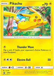 Pikachu SM Black Star Promos Card List