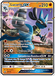Lucario-GX SM Black Star Promos Pokemon Card