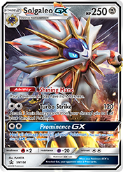 Solgaleo-GX SM Black Star Promos Pokemon Card