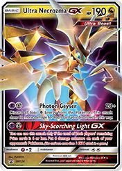 Ultra Necrozma-GX SM Black Star Promos Pokemon Card