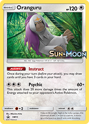 Oranguru SM Black Star Promos Pokemon Card