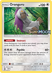 Oranguru SM Black Star Promos Card List