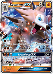 Lycanroc-GX SM Black Star Promos Pokemon Card