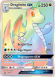 Dragonite-GX SM Black Star Promos Pokemon Card
