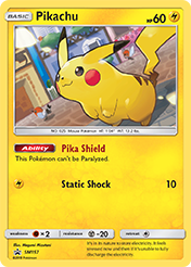 Pikachu SM Black Star Promos Pokemon Card