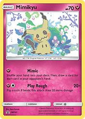 Mimikyu SM Black Star Promos Pokemon Card