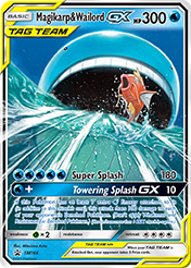 Magikarp & Wailord-GX SM Black Star Promos Pokemon Card