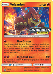 Volcanion SM Black Star Promos Pokemon Card