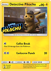 Detective Pikachu SM Black Star Promos Pokemon Card
