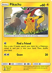 Pikachu SM Black Star Promos Pokemon Card