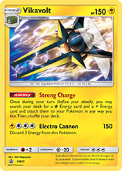 Vikavolt SM Black Star Promos Pokemon Card