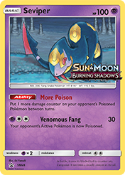 Seviper SM Black Star Promos Pokemon Card
