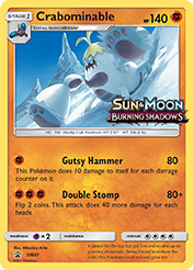 Crabominable SM Black Star Promos Pokemon Card