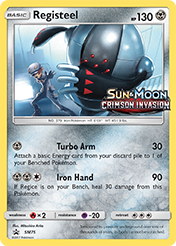 Registeel SM Black Star Promos Pokemon Card
