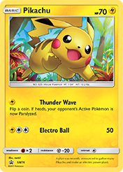 Card image - Pikachu - SM76 from SM Black Star Promos