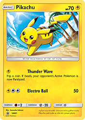 Card image - Pikachu - SM81 from SM Black Star Promos