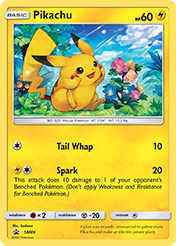 Card image - Pikachu - SM86 from SM Black Star Promos