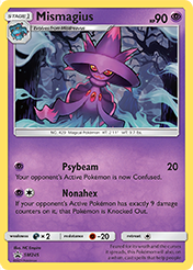 Mismagius SM Black Star Promos Pokemon Card