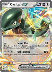 Cyclizar EX SV Black Star Promos Card List