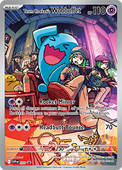 Team Rocket's Wobbuffet SV Black Star Promos