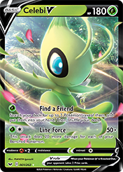 Celebi V Sword & Shield Card List