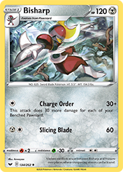 Bisharp Sword & Shield Pokemon Card