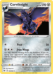 Card image - Corviknight - 135 from Sword & Shield