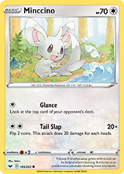 Minccino Sword & Shield Pokemon Card