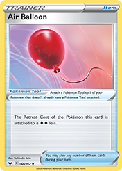 Air Balloon Sword & Shield Pokemon Card