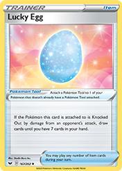 Lucky Egg Sword & Shield Pokemon Card