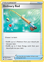 Ordinary Rod Sword & Shield Pokemon Card