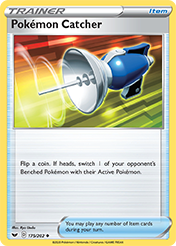 Pokemon Catcher Sword & Shield Pokemon Card