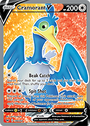 Cramorant V Sword & Shield Pokemon Card