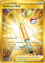 Ordinary Rod Sword & Shield Pokemon Card