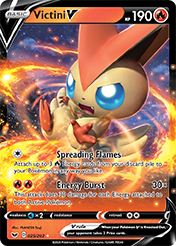 Victini V Sword & Shield Pokemon Card