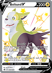 Boltund V SWSH Black Star Promos Pokemon Card