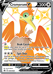 Cramorant V SWSH Black Star Promos Pokemon Card