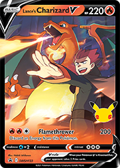 Card image - Lance's Charizard V - SWSH133 from SWSH Black Star Promos