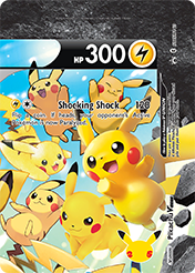 Pikachu V-Union SWSH Black Star Promos Pokemon Card