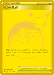 Poke Ball SWSH Black Star Promos Pokemon Card