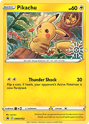 Card image - Pikachu - SWSH153 from SWSH Black Star Promos