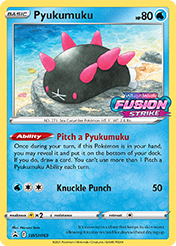 Pyukumuku SWSH Black Star Promos Pokemon Card