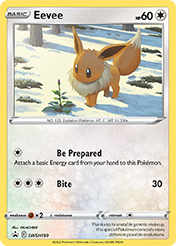 Eevee SWSH Black Star Promos Pokemon Card