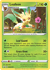 Card image - Leafeon - SWSH191 from SWSH Black Star Promos