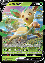 Leafeon V SWSH Black Star Promos Pokemon Card