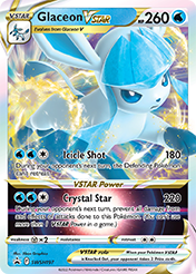 Glaceon VSTAR SWSH Black Star Promos Pokemon Card