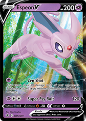 Espeon V SWSH Black Star Promos Pokemon Card